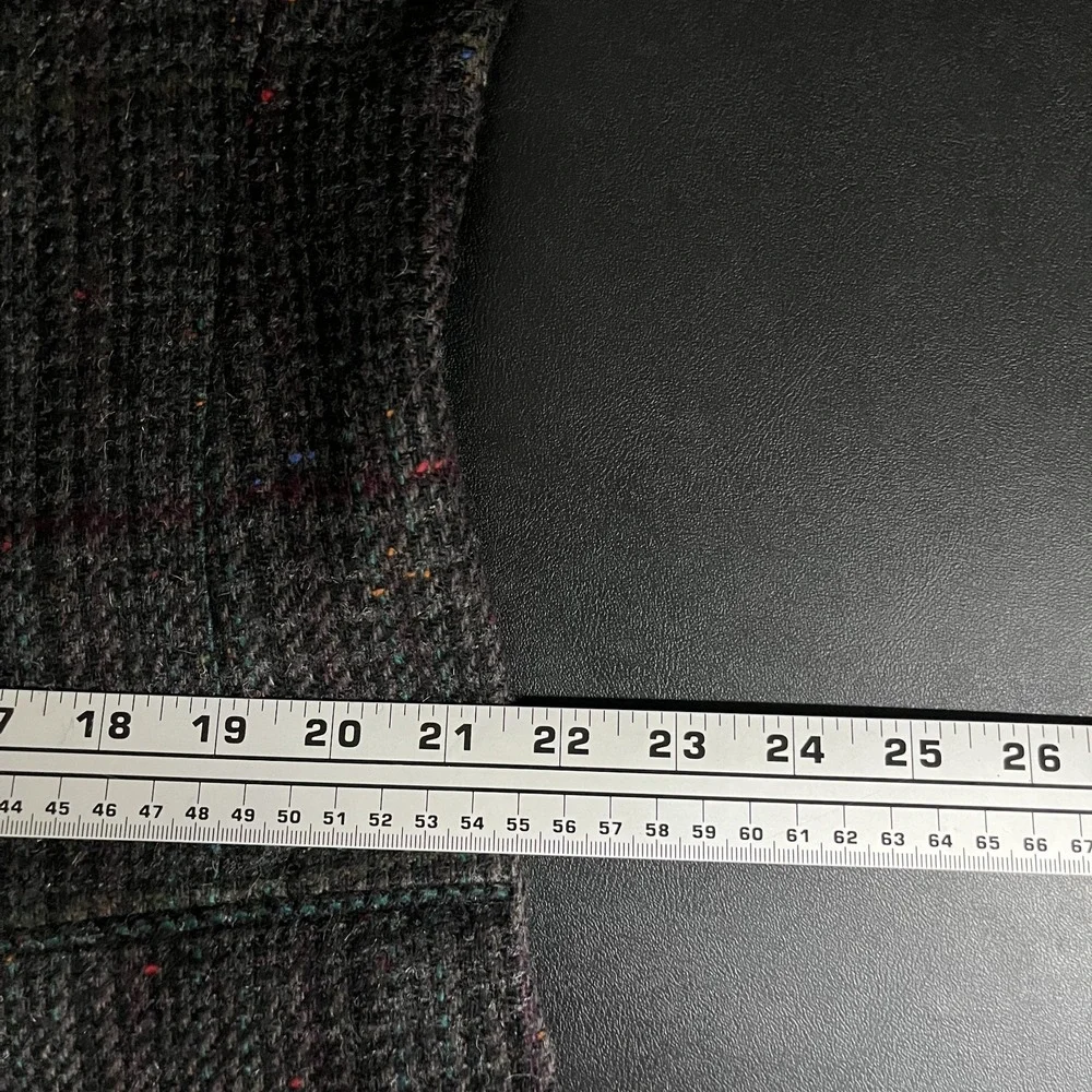 Jos. A. Bank Vintage Tweed Blazer Sport Coat 44L Multicolor 2-Button Single Vent